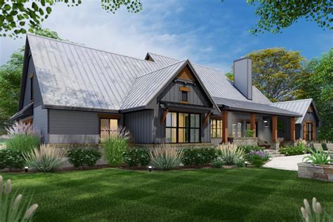 This Is An Artist S Rendering Of A House In The Country Style With Lots