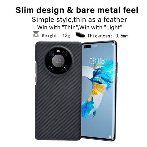 For Huawei Mate 40 30 Pro 20x 40rs 30rs Carbon Fiber Mobile Phone Case