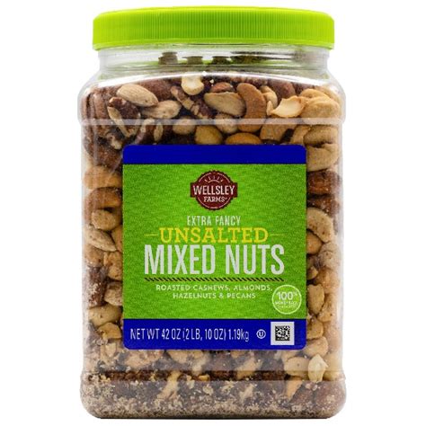 Wf Unsalted Mixed Nuts Massy Stores Guyana