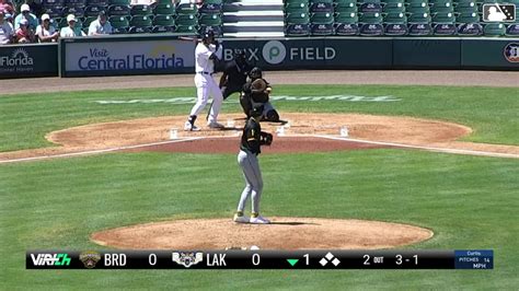 Josue Brice O S First Homer Of The Year Milb