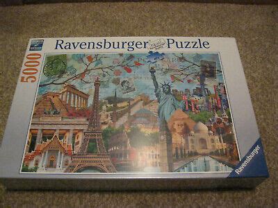 RAVENSBURGER 5000 PIECE PUZZLE BIG CITY COLLAGE 17118 SEALED CHEAPEST