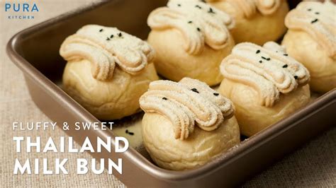 Resep Thailand Milk Bun Viral Paling Simple Rasa Paling Mirip Youtube