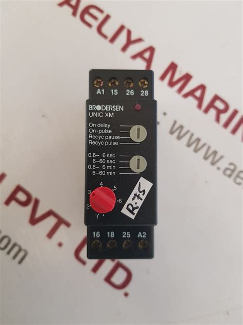 BRODERSEN UNIC XM TIMER RELAY Aeliya Marine