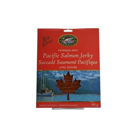 Salmon Jerky Smoked Salmon Vancouver Wild Canadian Salmon