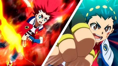 VALT Vs AIGER Beyblade Burst Sparking Episode 45 YouTube