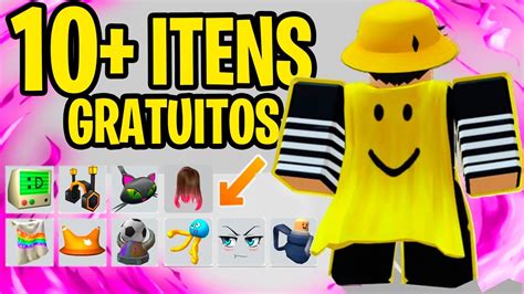 Corre Que Vai Acabar 😲😲 Como Pegar Itens Gratis No Roblox 🤑 10 Itens De GraÇa No Roblox Youtube