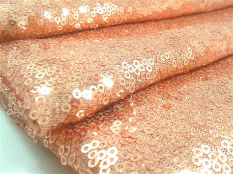 Tul Mesh Con Lentejuelas Rose Gold 1 M X 1 30 M Ancho Envío gratis