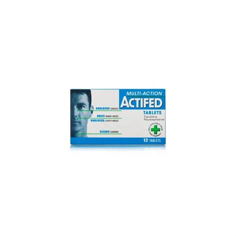 Actifed Multi Action Tablets