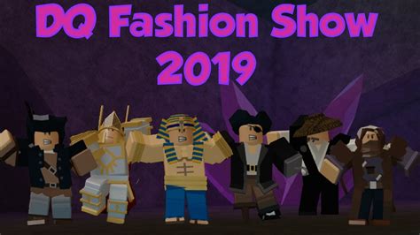 Dungeon Quest Cosmetics Fashion Show 2019 Best Roblox Skins Youtube