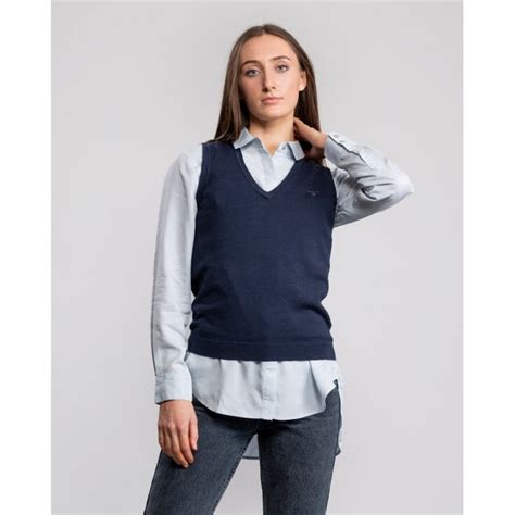 Gant Womens Light Weight Cotton Slipover Womens From Cho Fashion And