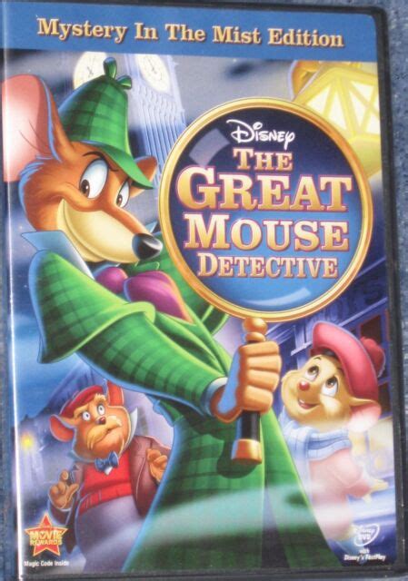 NEW DVD Disney The Great Mouse Detective Mystery In The Mist Edition EBay