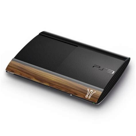 Decalgirl Spss Wgs Sony Playstation 3 Super Slim Skin Wooden Gaming System 1 Smiths Food