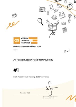 KazNU Is Recognized As The First University In The Rating QS Asia