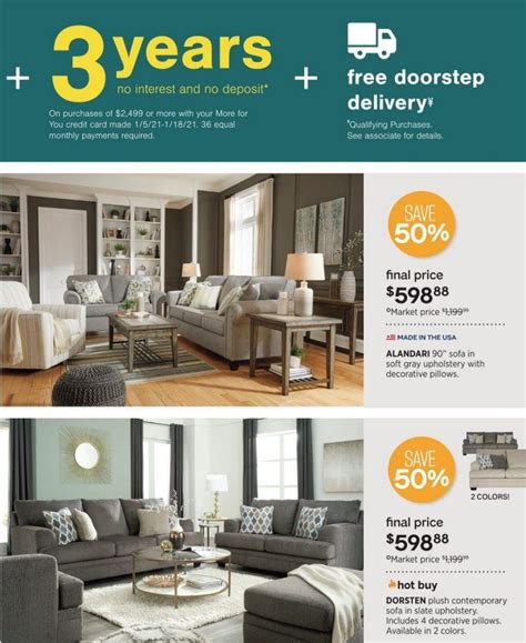 Ashley Furniture HomeStore Sale + Clearance