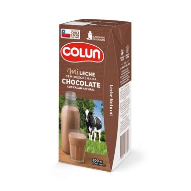 Super El Trebol Leche Colun Chocolate Ro 200 Cc