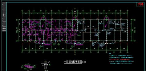 某六层砖混结构住宅楼全套图纸及计算书 筑楼人