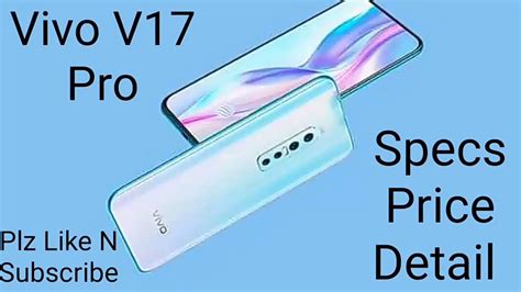 Vivo V17 Pro Specifications And Price In Pakistan Youtube