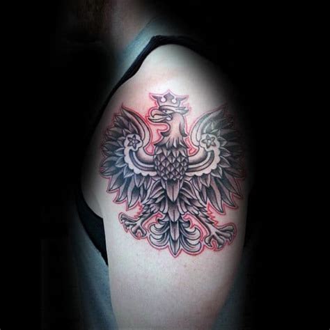 Polish Eagle Tattoo Designs For Men Coat Of Arms Ink