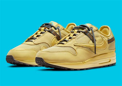 Travis Scott Nike Air Max 1 Saturn Gold Do9392 700 Release Date