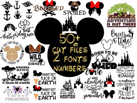 √ Disney Svg Files