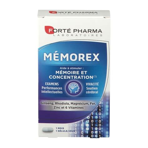 Forté Pharma Memorex 30 pc s Redcare Apotheke