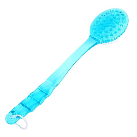 Body Brush With Bristles And Loofah Back Scrubbers Body Bath Brush