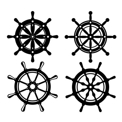 Ship Wheel Svg Boat Wheel Svg Ships Wheel Svg Boats Wheel Inspire