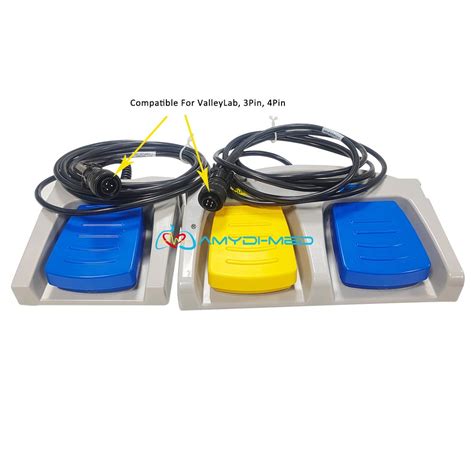 For Valleylab Pin Electrosurgical Dual Foot Switch Spo Sensor