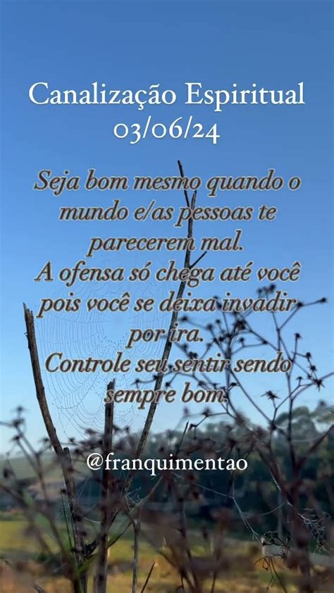 Canalização Espiritual do dia 03 06 24 canalização espiritualidade