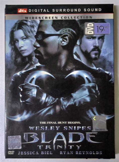 BLADE TRINITY Starring WESLEY SNIPES JESSICA BIEL RYAN REYNOLD DVD