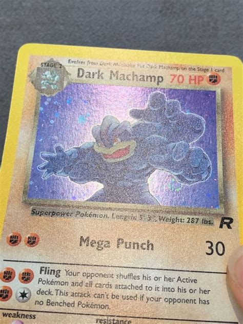 10 82 Dark Machamp Holo ENG Pokemon Team Rocket Kaufen Auf Ricardo