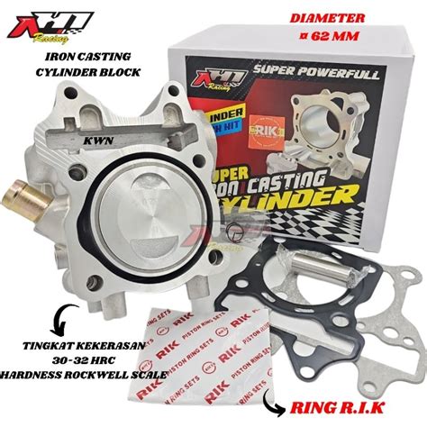 Jual Boring Block Blok Seher Bore Up Ah Vario Pcx Mm