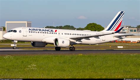 F HZUP Air France Airbus A220 300 BD 500 1A11 Photo By Cornelius