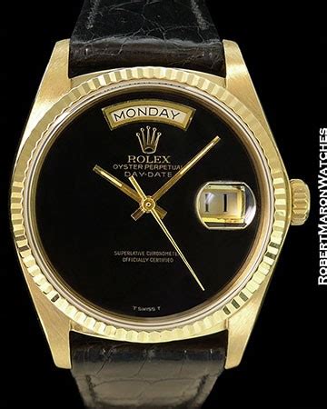 Rolex Day Date President Onyx Dial K Automatic All