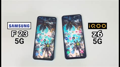 Iqoo Z6 5g Vs Samsung Galaxy F23 5g Speed Test Youtube