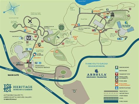 Heritage Museums & Gardens Map and Brochure (2021 - 2023 ...