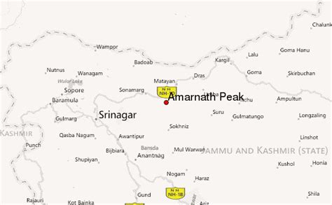 Amarnath Peak Mountain Information