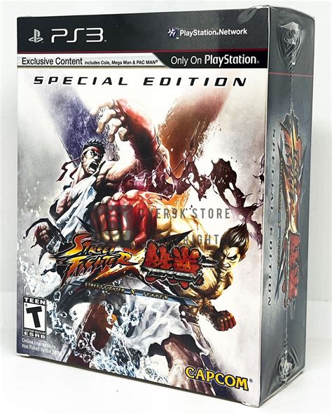 Street Fighter X Tekken Special Edition Ps3 Brand New Factory