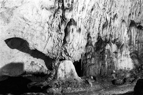 Scene From The Amazing Bulgarian Cave Magura Stock Image Image Of