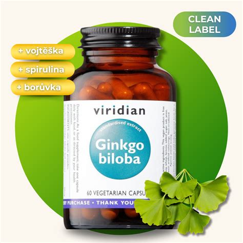 Ginkgo Biloba 60 Kapslí Profibio Cz