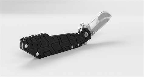 3d knife quartermaster qsa-1 model