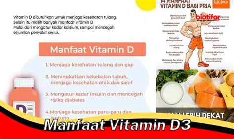 Temukan Manfaat Vitamin D Rahasia Yang Jarang Diketahui Biotifor