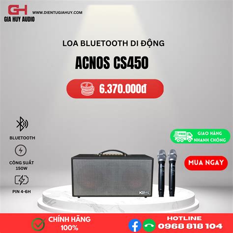 Loa K O Di Ng Acnos Cs Gia Huy Audio