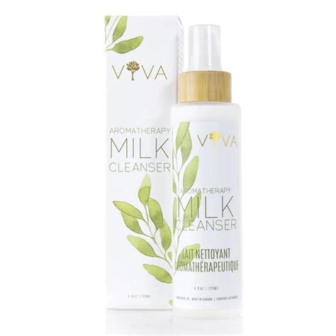 Viva Organics Aromatherapy Milk Cleanser Natural Facial Cleanser