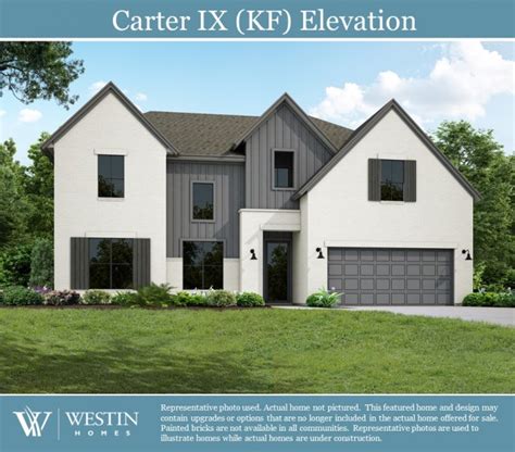 Elevations The Carter Ix Westin Homes