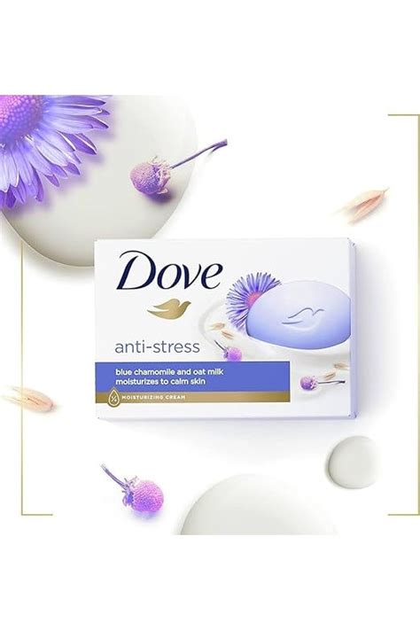 Dove Anti Stress Blue Chamomile And Oat Milk Moisturizes To Calm Skin