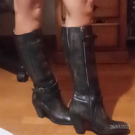 Botas Pele Cano Alto Mango E Hush Puppies 40 Avenidas Novas OLX Portugal