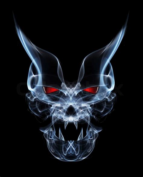 abstract smoke devil | Stock image | Colourbox