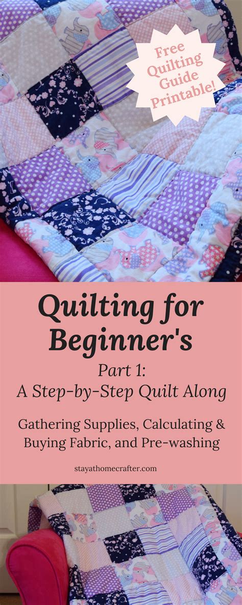 Step By Step Guide To Sewing Your Own Baby Quilt For Even The Most