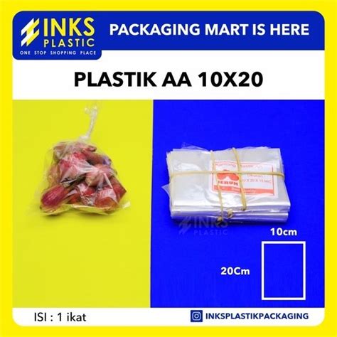 Jual PLASTIK AA 10x20 BENING TIPIS Di Lapak Inksplasticpackaging